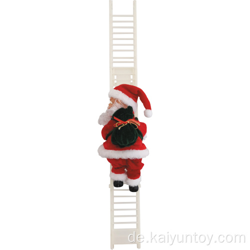 15 cm Kletterleiter Santa Claus Batterie betrieben